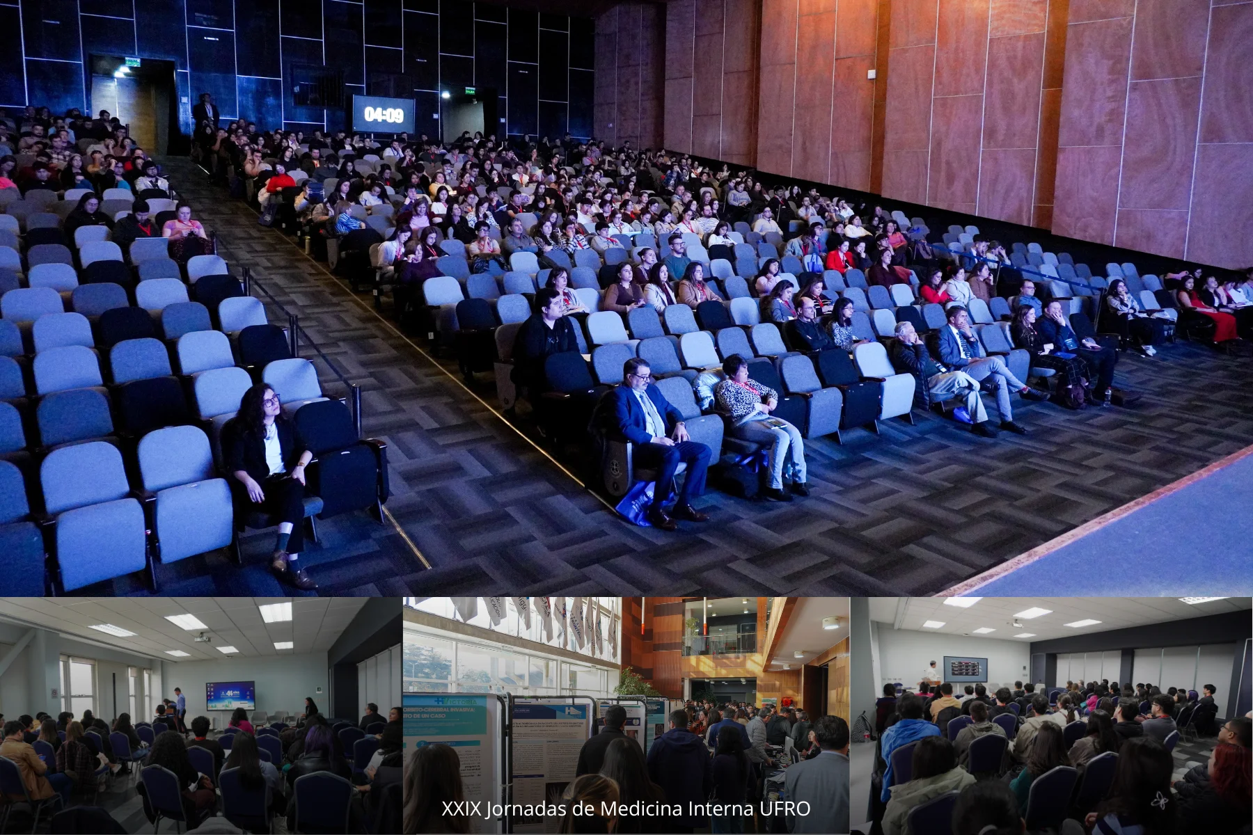 XXIX Jornadas de Medicina Interna UFRO: Una convocatoria de casi 400 personas